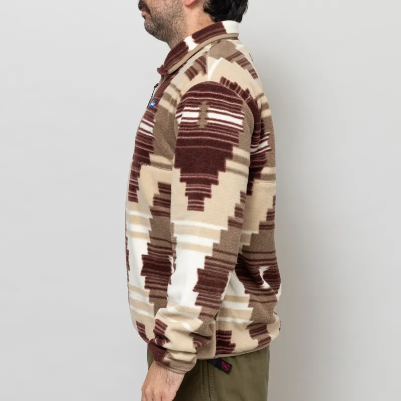 Penfield Forefounders Graylock 1/4 Zip Fleece Lead Grey-3