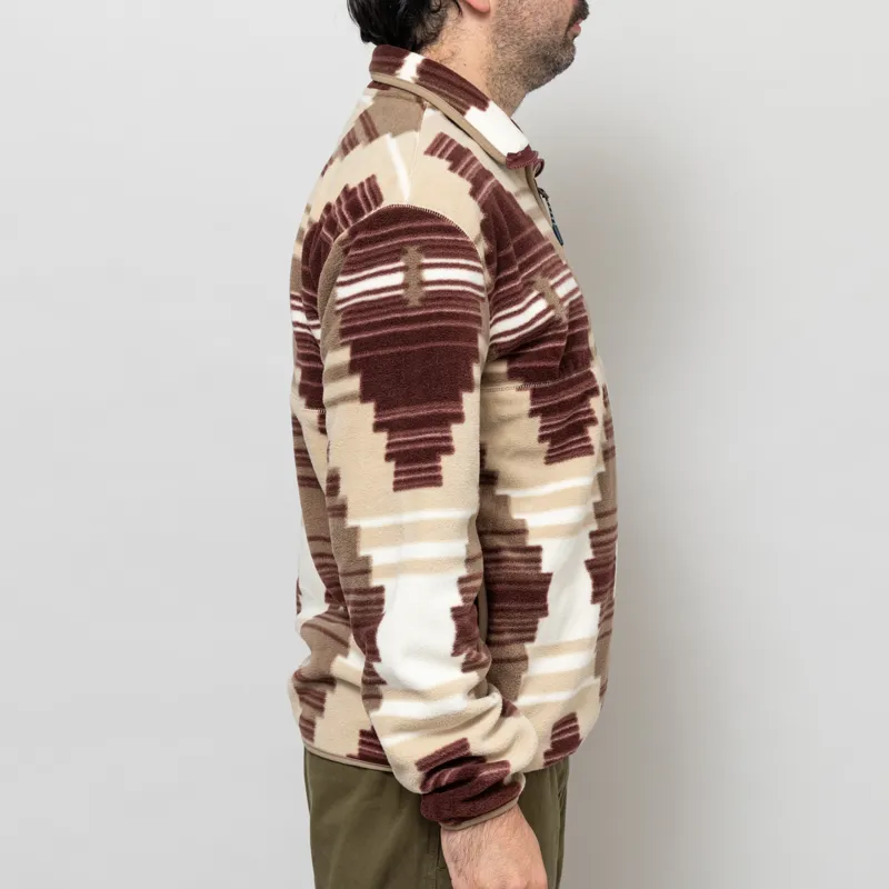 Penfield Forefounders Graylock 1/4 Zip Fleece Lead Grey-5