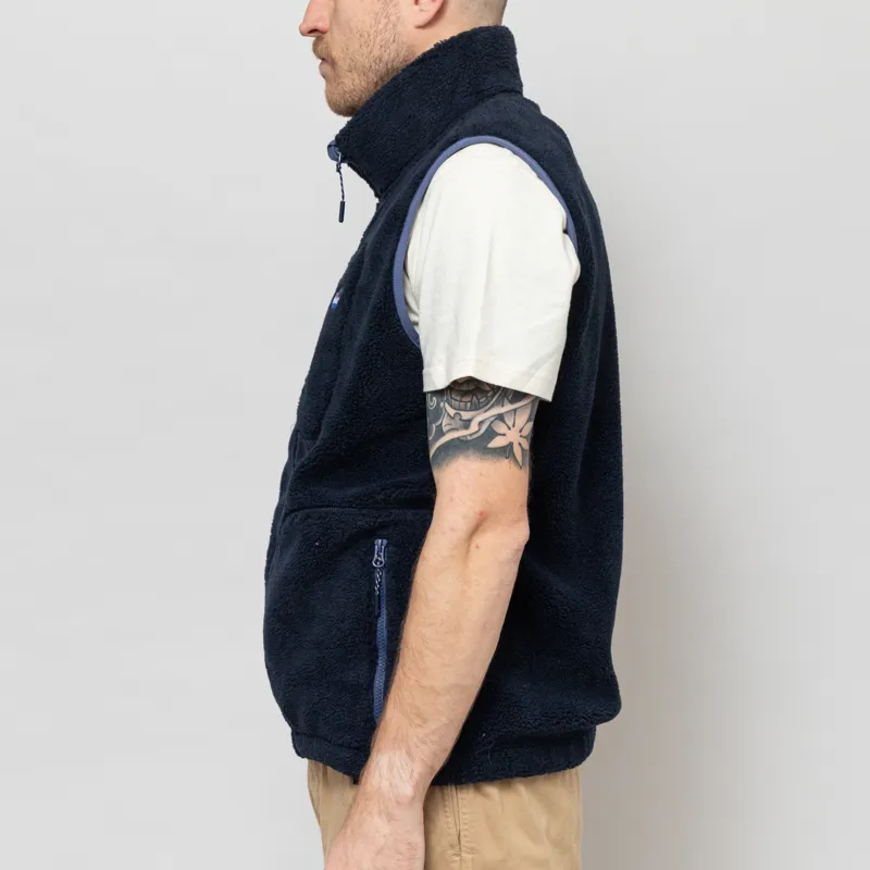 Penfield Trailblaze Fleece Vest Navy Blazer-3
