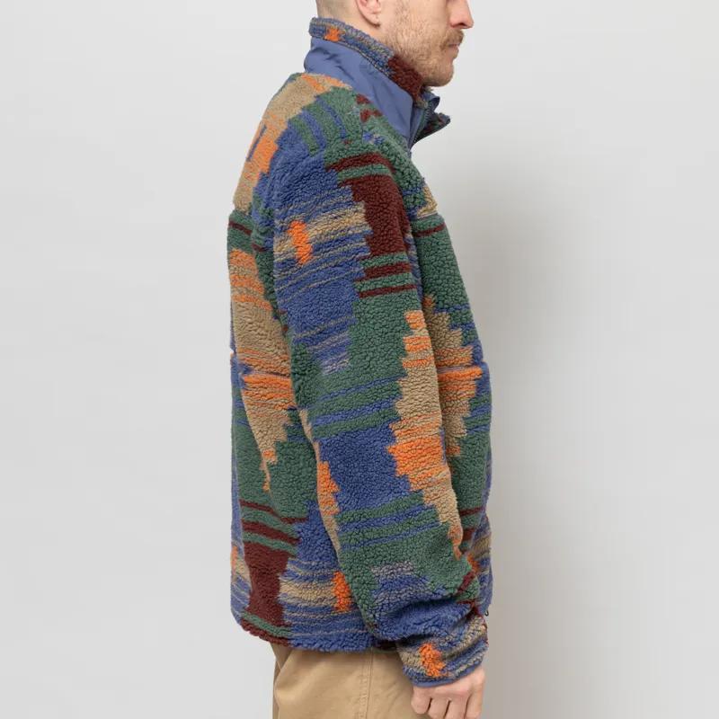 Penfield Forefounders Mattawa Fleece Jacket Lead Grey-6