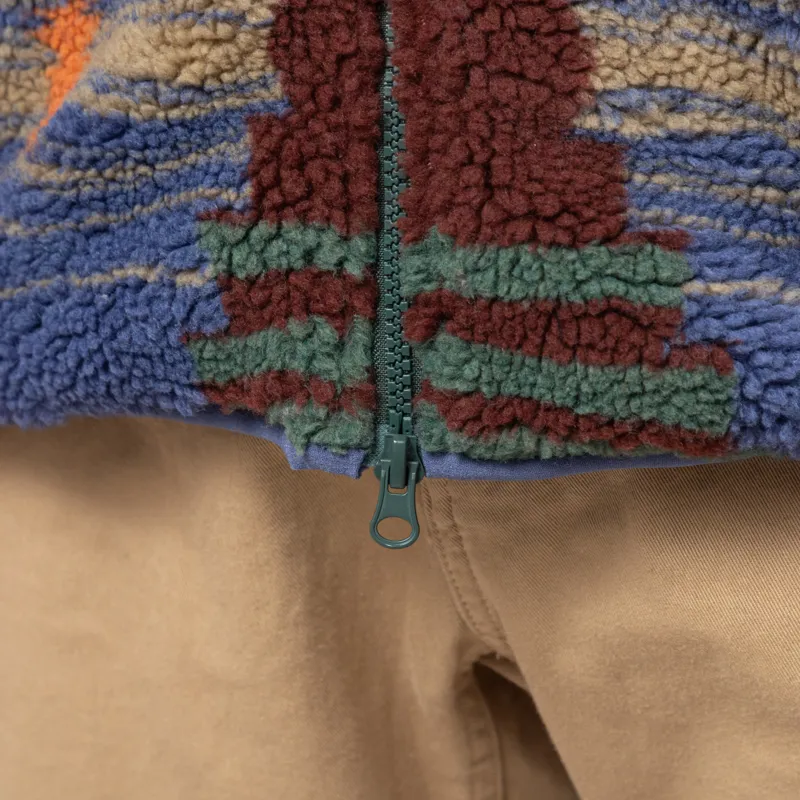 Penfield Forefounders Mattawa Fleece Jacket Lead Grey-12