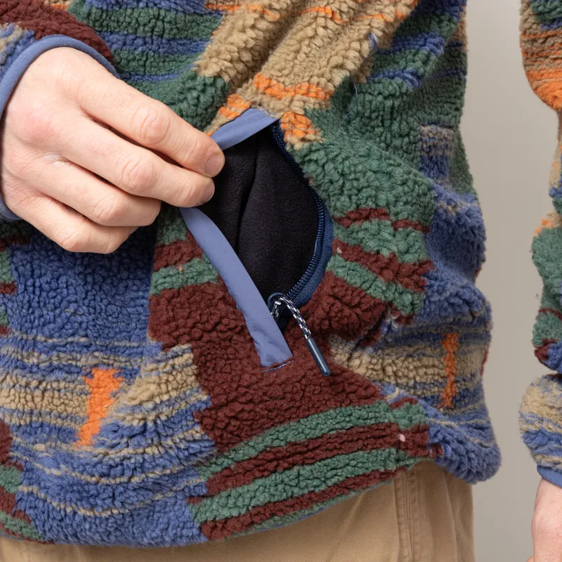 Penfield Forefounders Mattawa Fleece Jacket Lead Grey-10