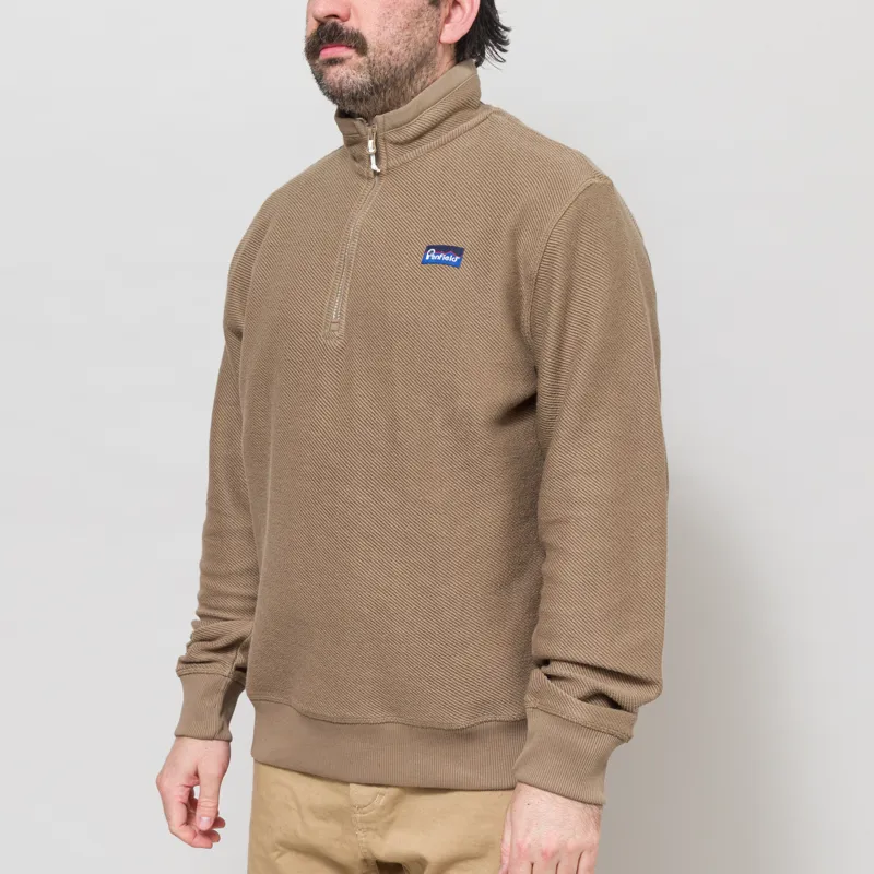 Penfield Berkley Half Zip Funnel Lead Grey-1