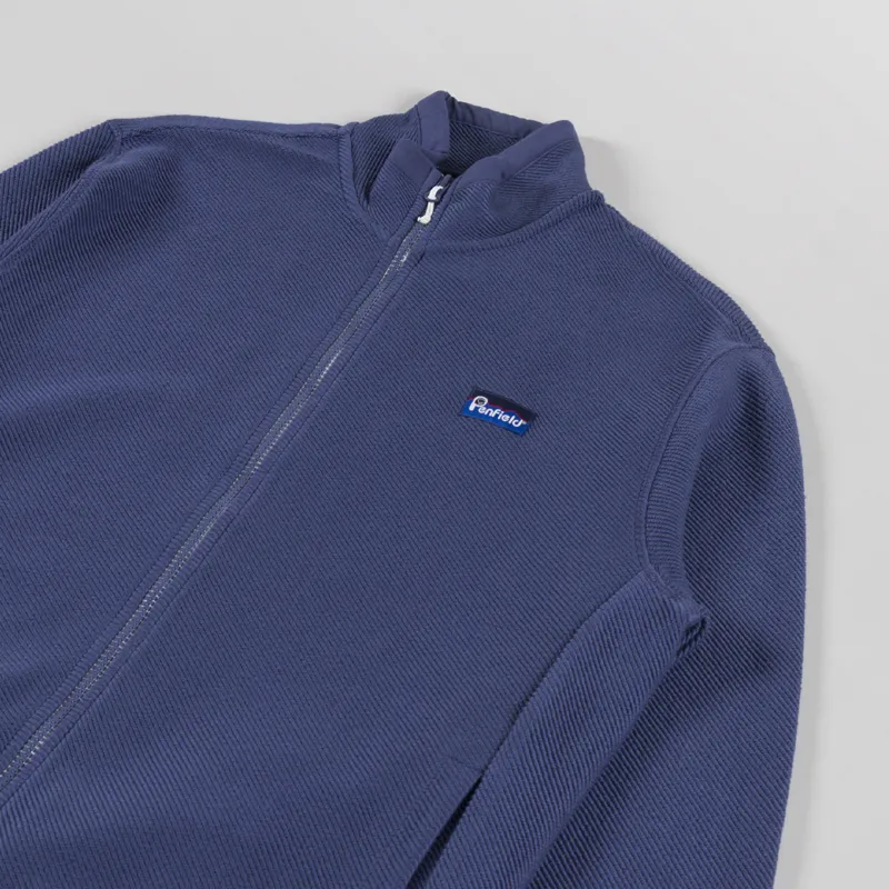 Penfield Berkley Zip Through Funnel Blue Indigo-2