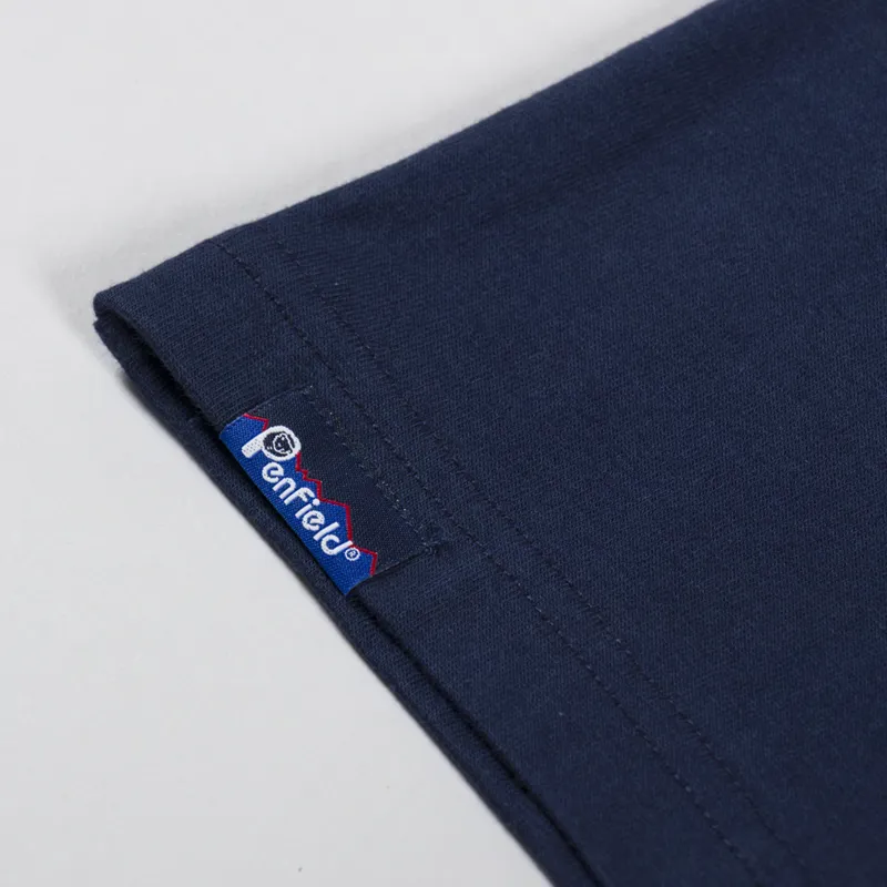 Penfield Wilde Bear T Shirt Navy-6