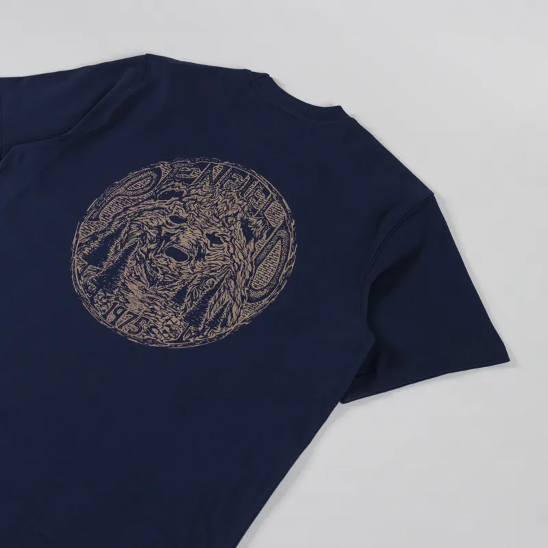 Penfield Wilde Bear T Shirt Navy-2