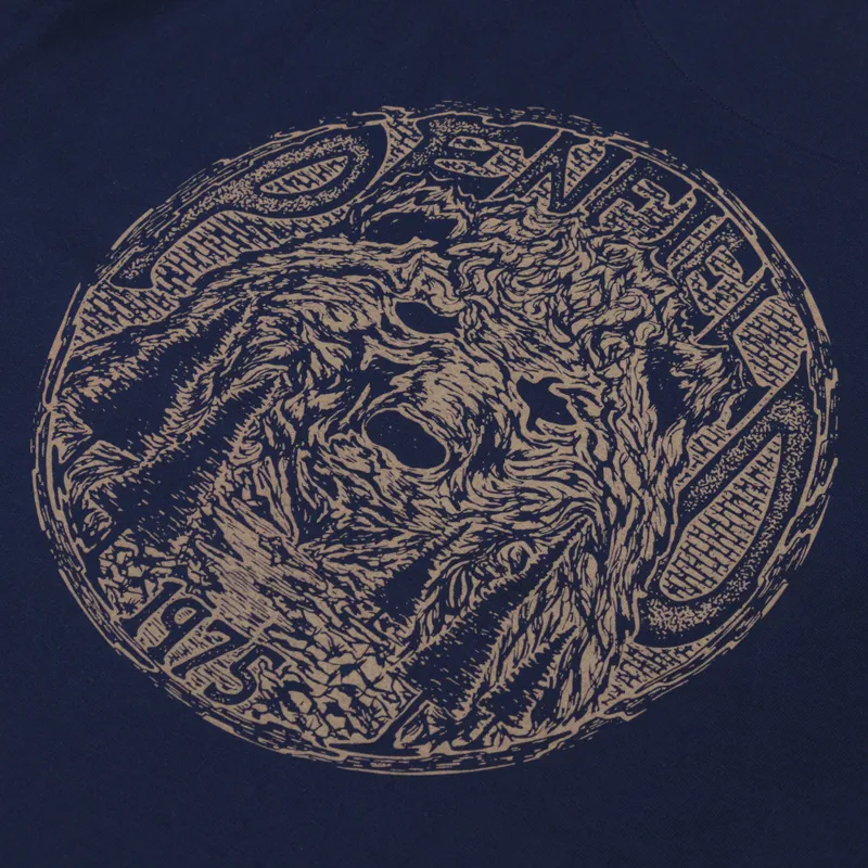 Penfield Wilde Bear T Shirt Navy-4