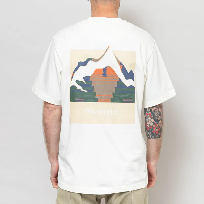 Penfield Mountain Back Forefounders T Shirt Vanilla Ice