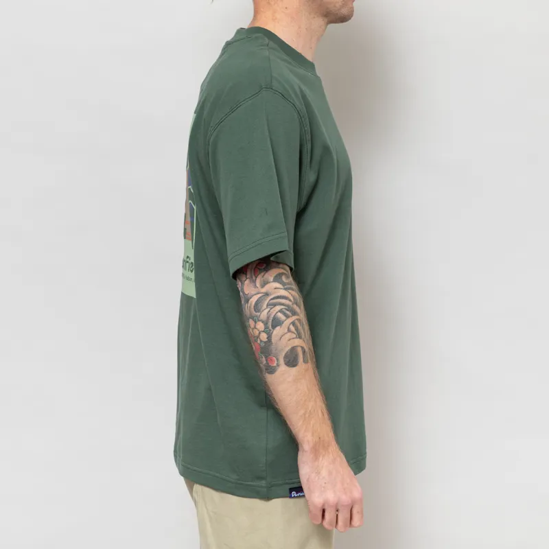 Penfield Mountain Back Forefounders T Shirt Cilantro-4