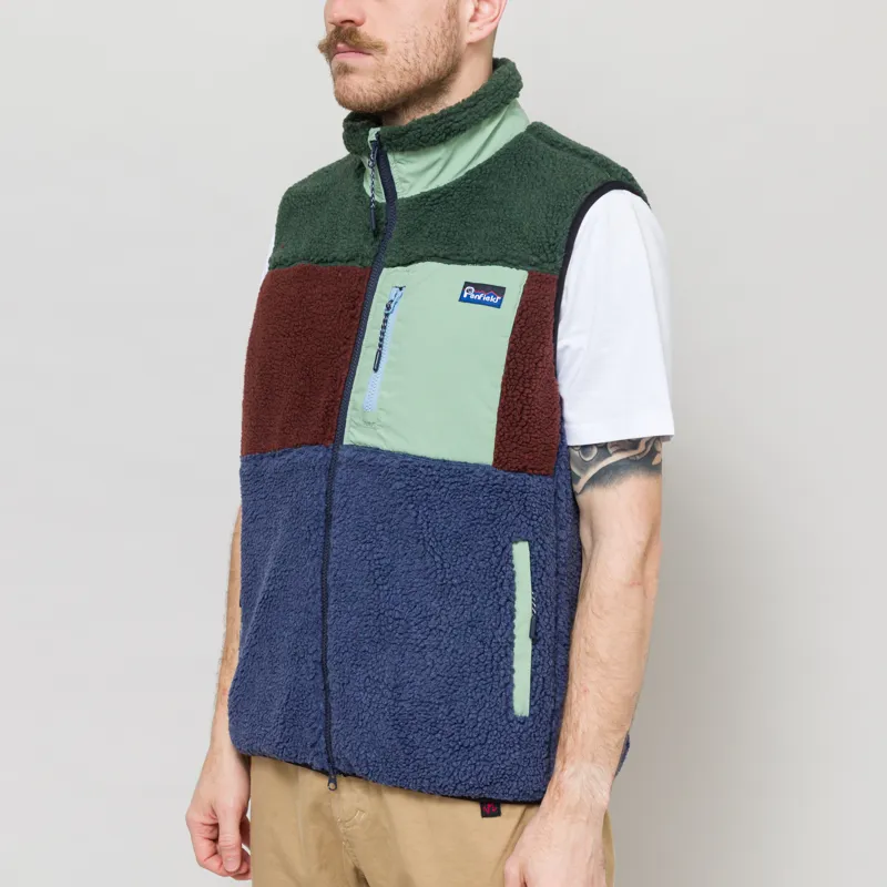 Penfield Mattawa Vest Blue Indigo-2