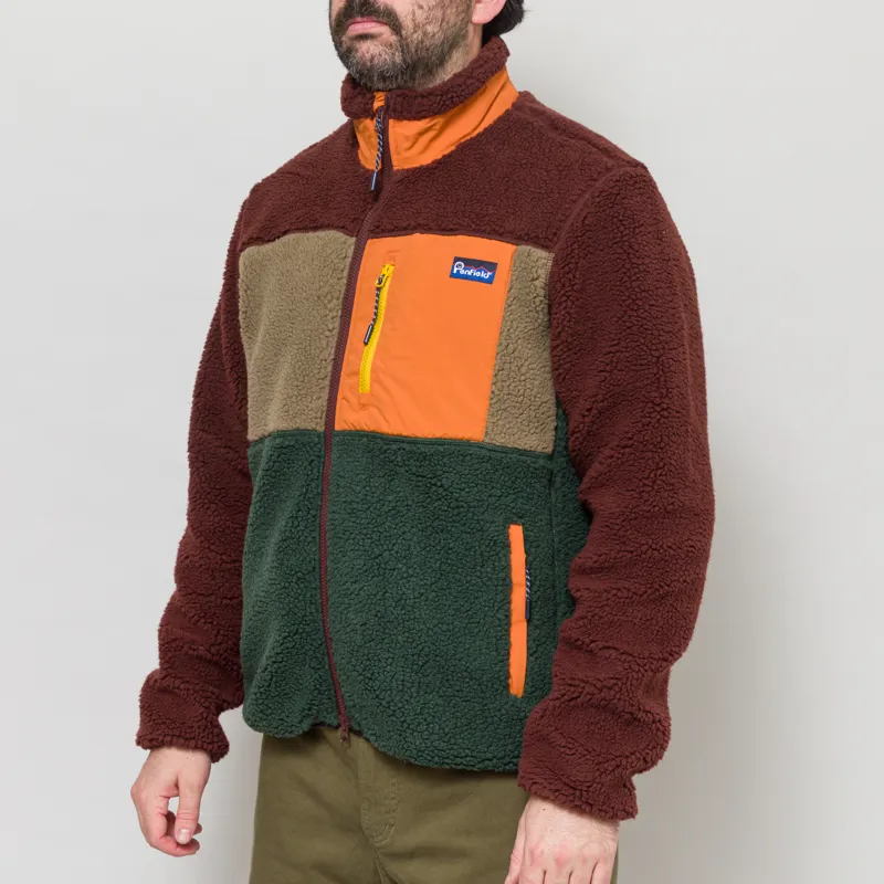 Penfield Mattawa Fleece Jacket Rum Raisin-1