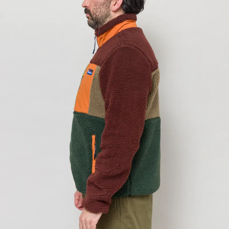 Penfield Mattawa Fleece Jacket Rum Raisin-2