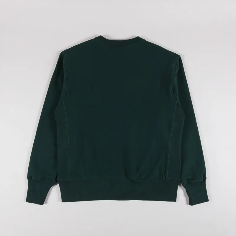 Power Goods Super Weight Crewneck Sweatshirt Forest-1
