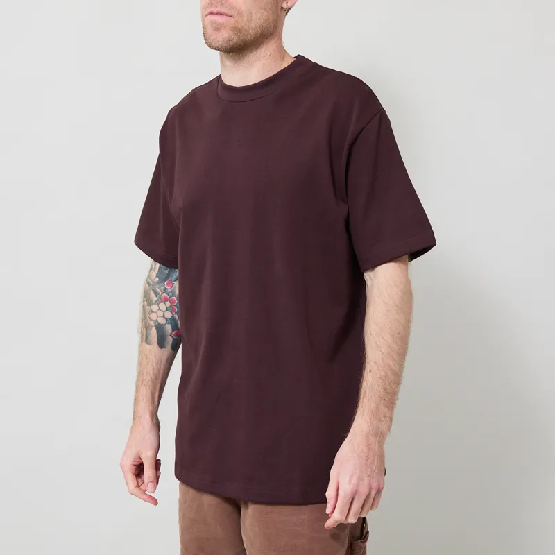 Power Goods Super Weight T Shirt Coffee-1