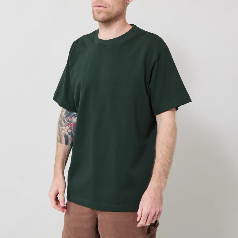 Power Goods Super Weight T Shirt Forest-1
