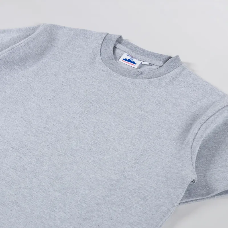 Power Goods Super Weight T Shirt Heather Grey-1