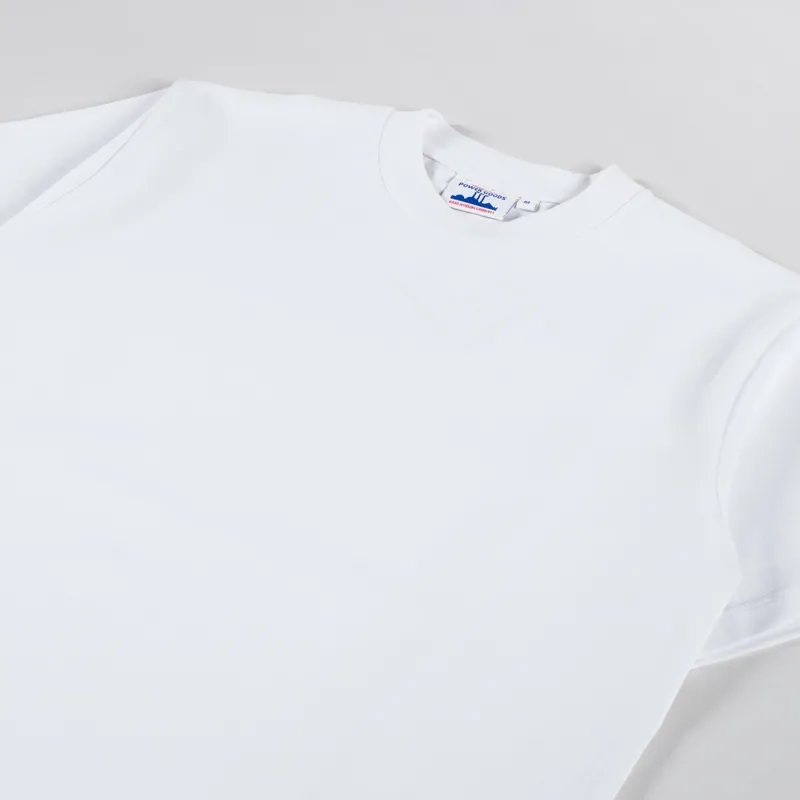 Power Goods Super Weight T Shirt White-1