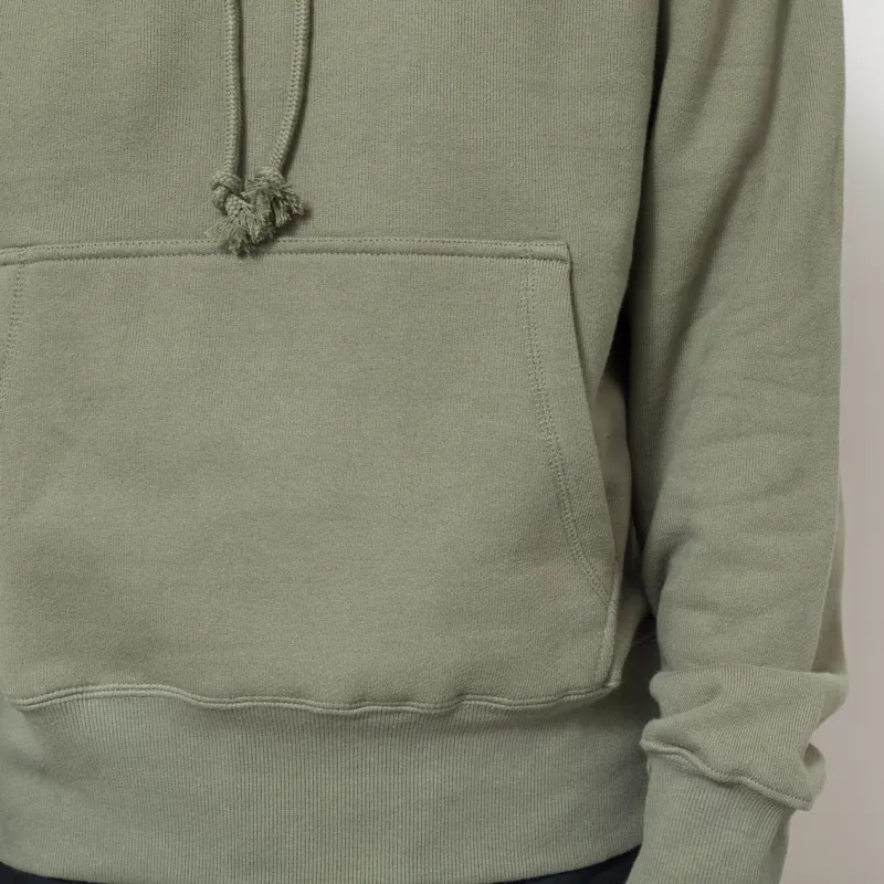 Power Goods Loopback Hoodie Olive-3