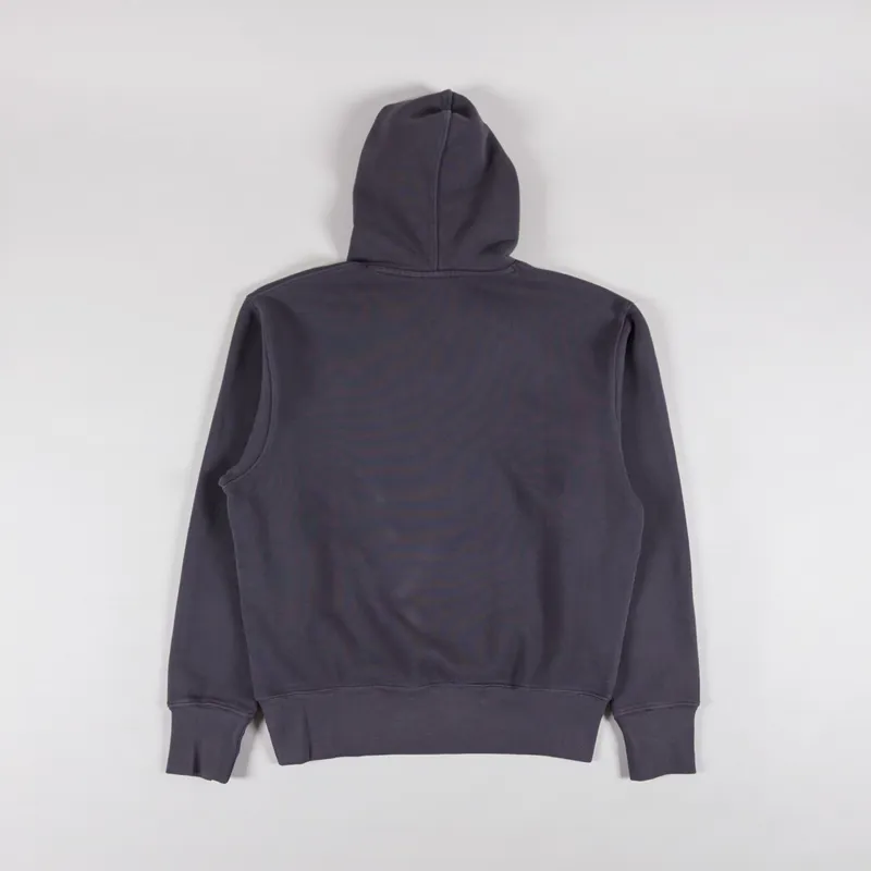 Power Goods Loopback Hoodie Washed Black-1