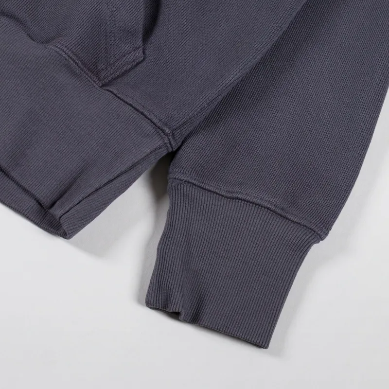 Power Goods Loopback Hoodie Washed Black-6