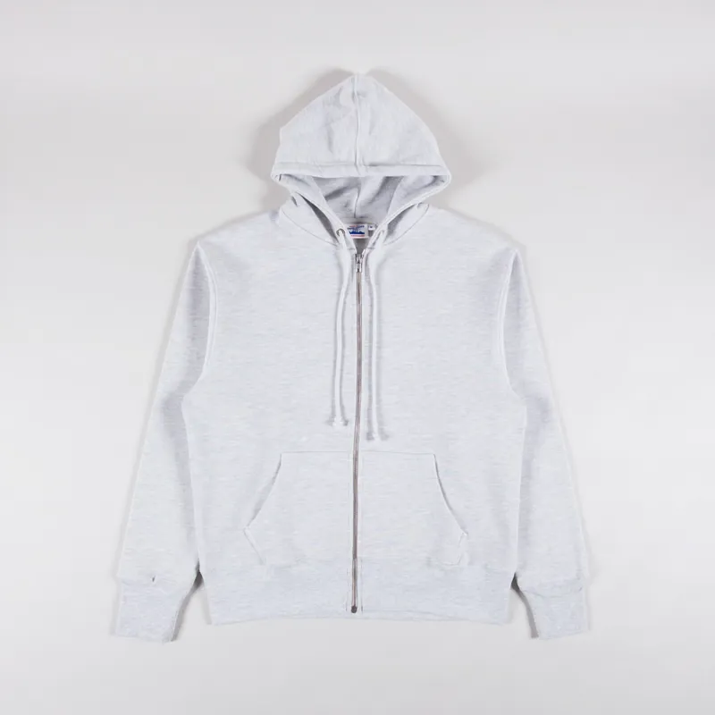 Power Goods Loopback Zip Hoodie Ash