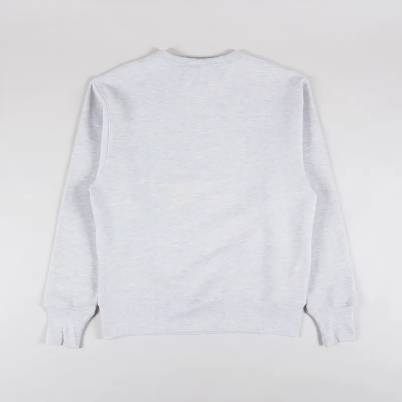 Power Goods Loopback Crewneck Ash-1
