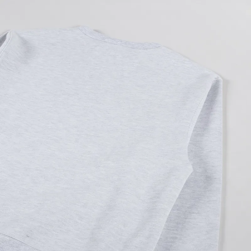 Power Goods Loopback Crewneck Ash-3