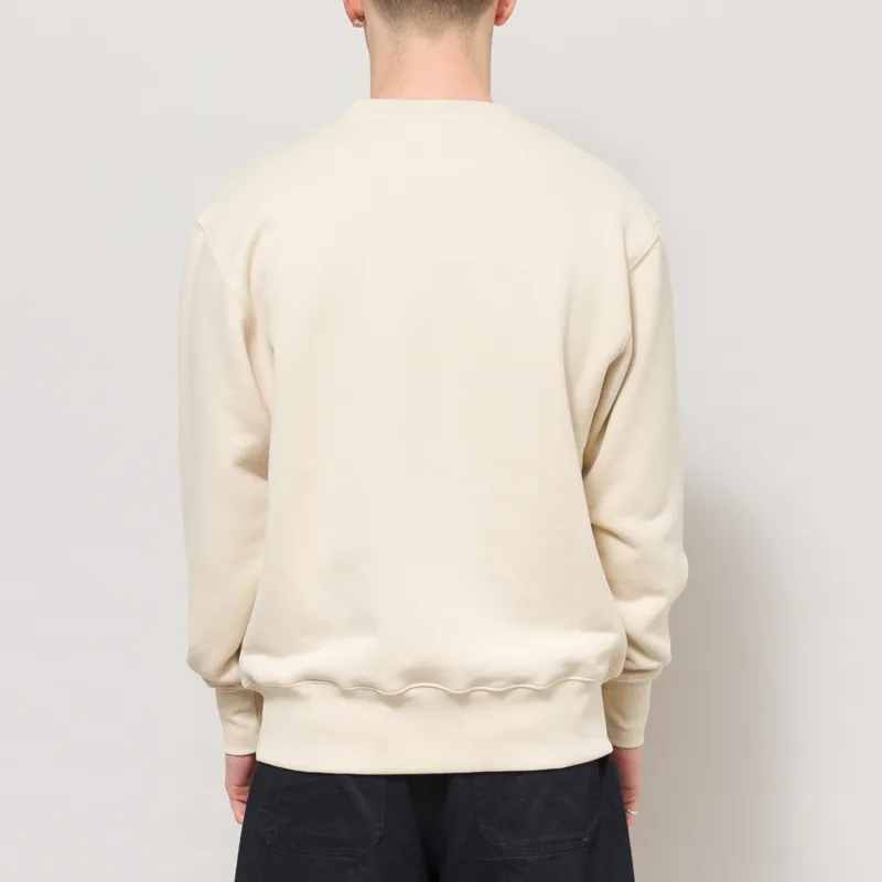 Power Goods Loopback Crewneck Putty-2