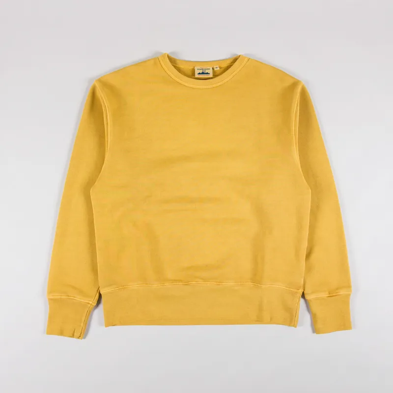 Power Goods Loopback Crewneck Sunflower