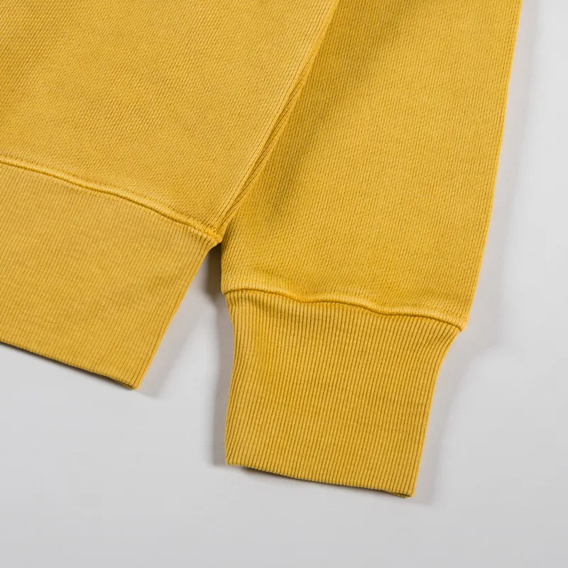 Power Goods Loopback Crewneck Sunflower-4