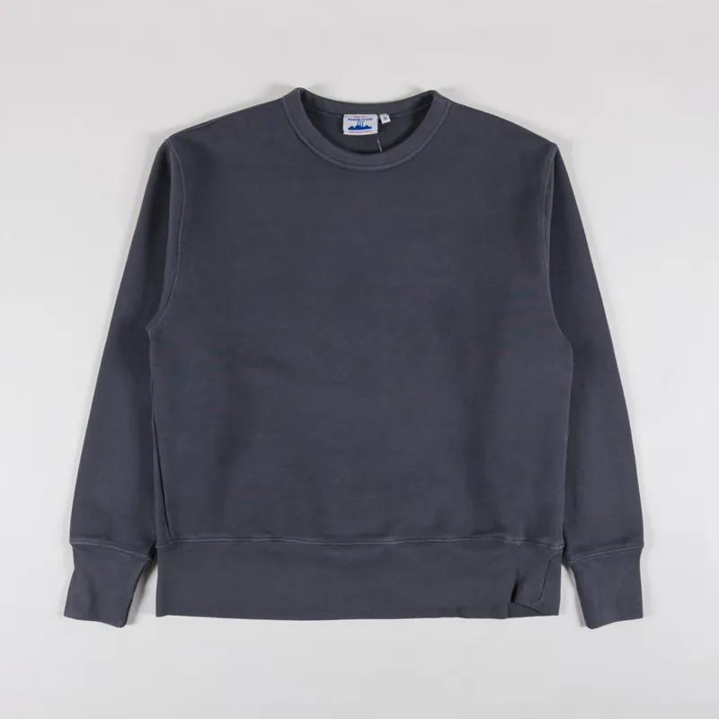 Power Goods Loopback Crewneck Washed Black