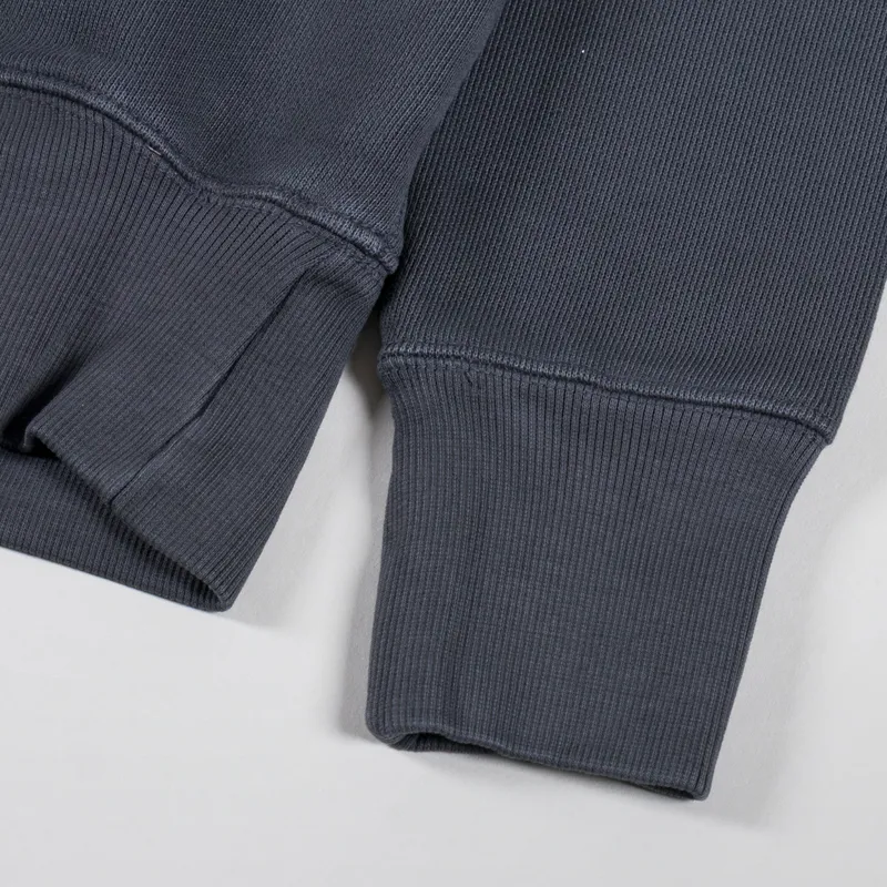 Power Goods Loopback Crewneck Washed Black-5