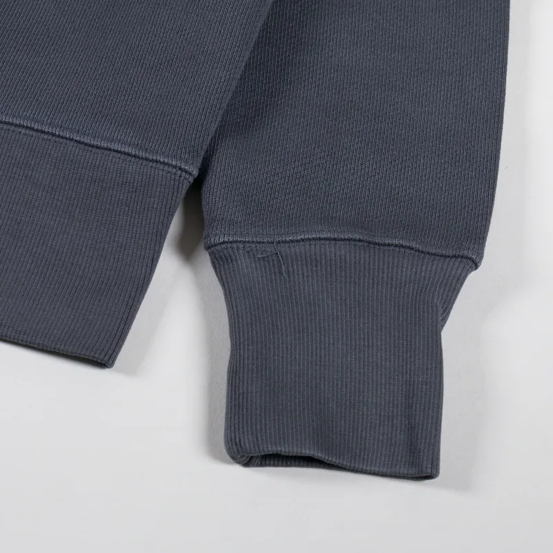 Power Goods Loopback Crewneck Washed Black-4