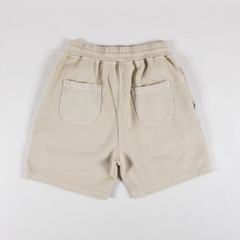 Power Goods Loopback Sweat Shorts Bone-1