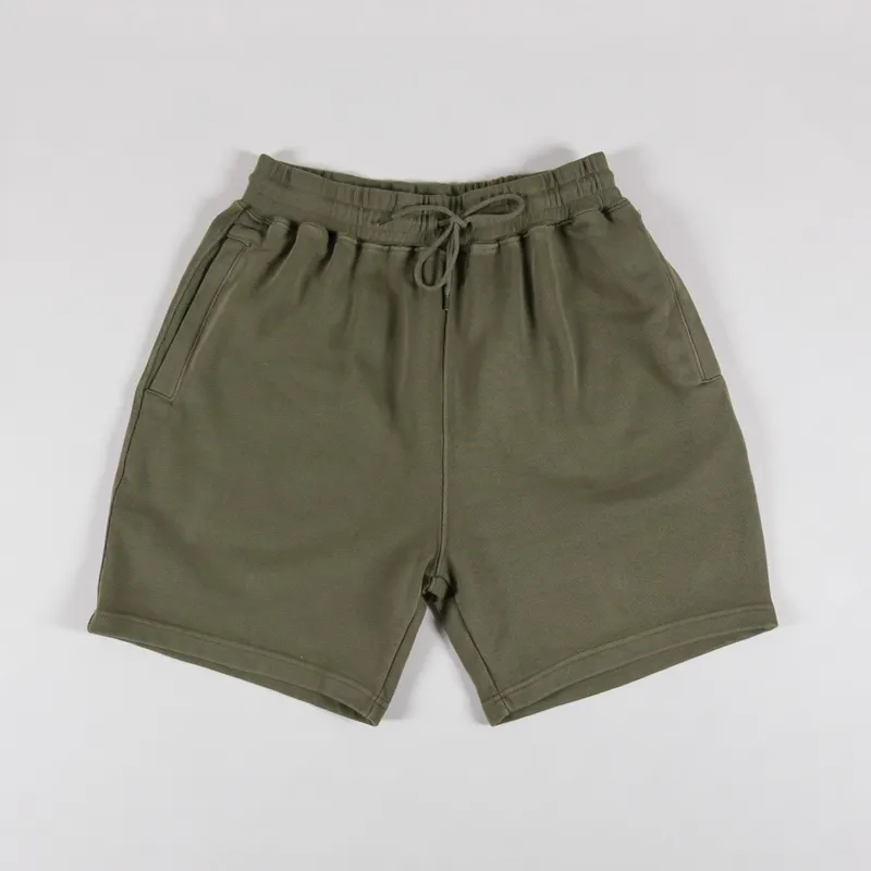 Power Goods Loopback Sweat Shorts Olive
