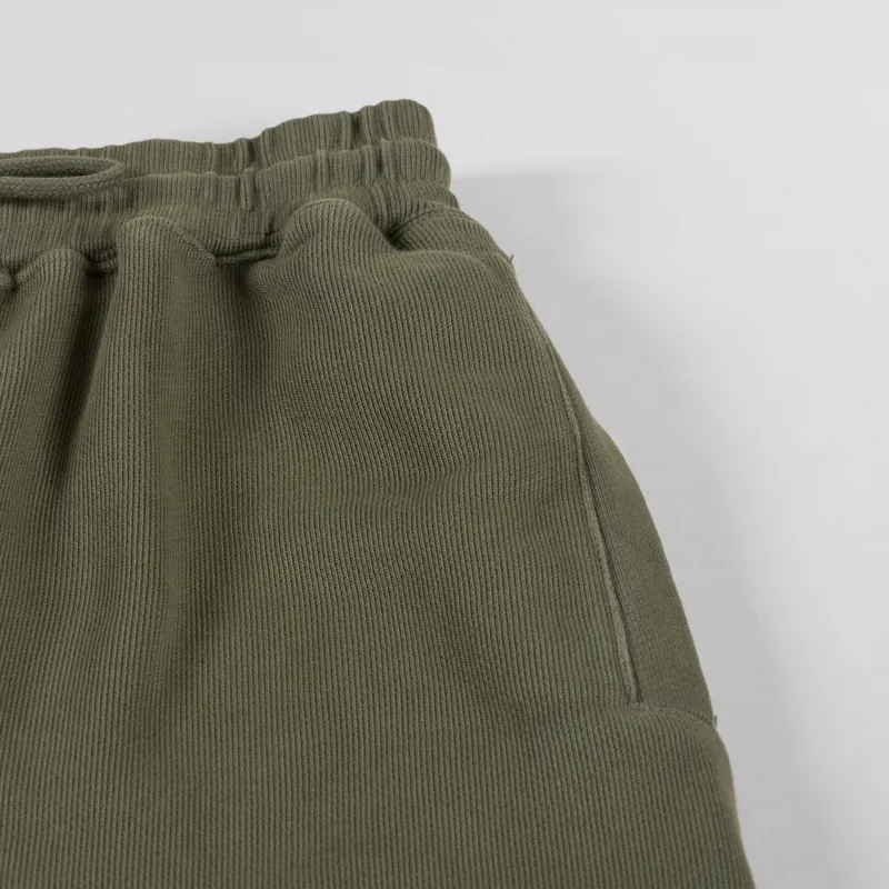Power Goods Loopback Sweat Shorts Olive-5