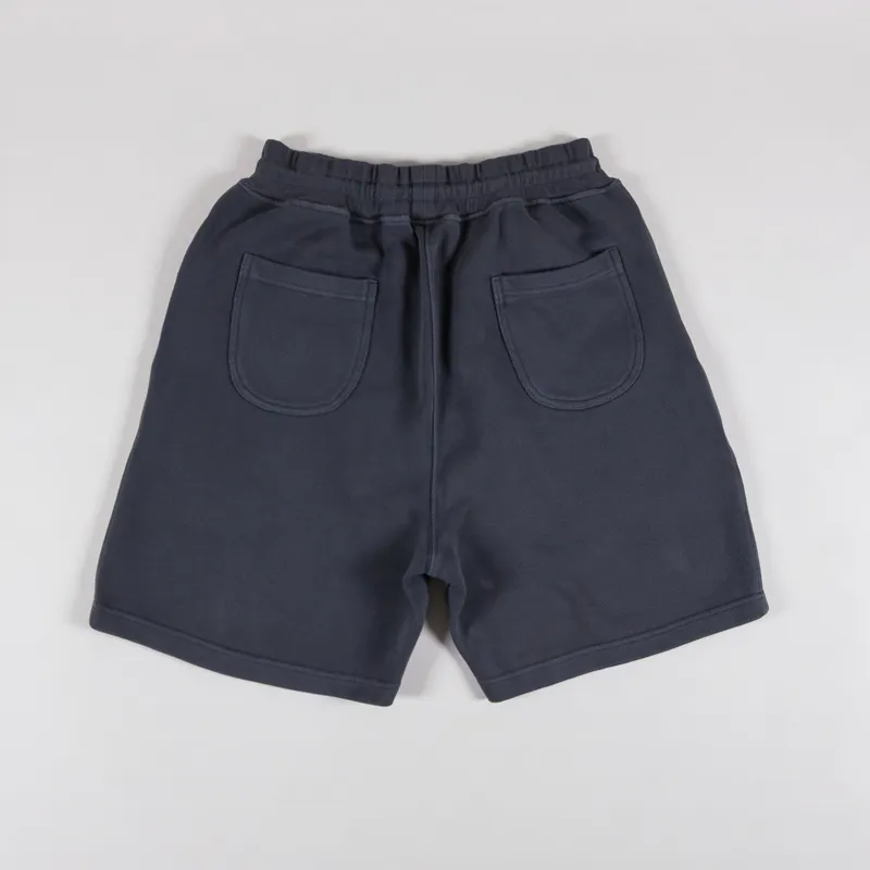 Power Goods Loopback Sweat Shorts Washed Black-1