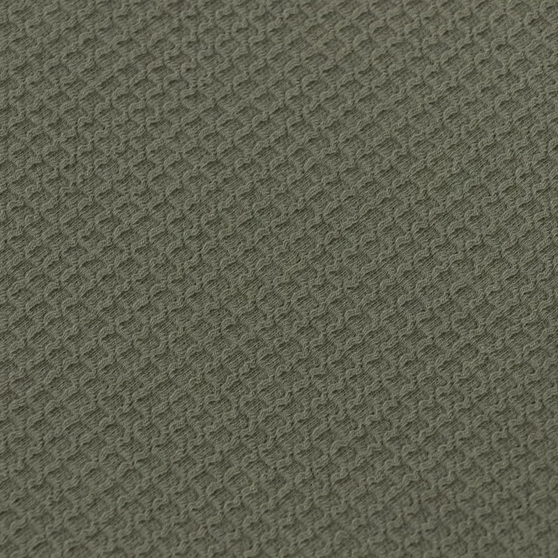 Power Goods Thermal Waffle Long Sleeve T Shirt Olive-5