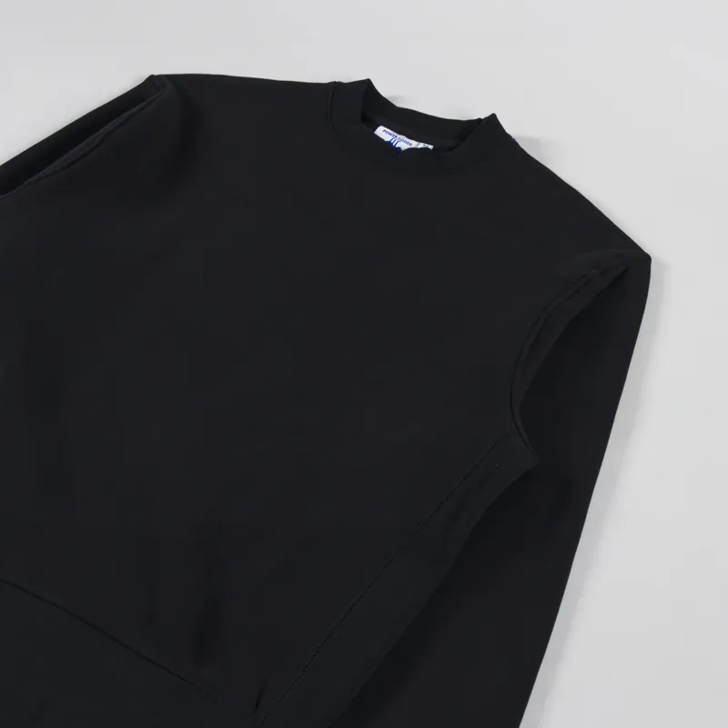 Power Goods Super Weight Crewneck Black-2