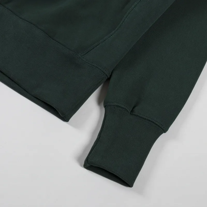 Power Goods Super Weight Crewneck Forest Green-4