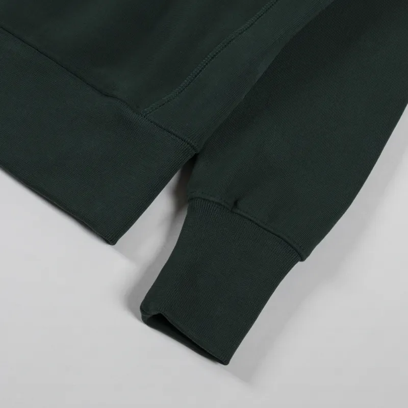 Power Goods Super Weight Crewneck Forest Green-5