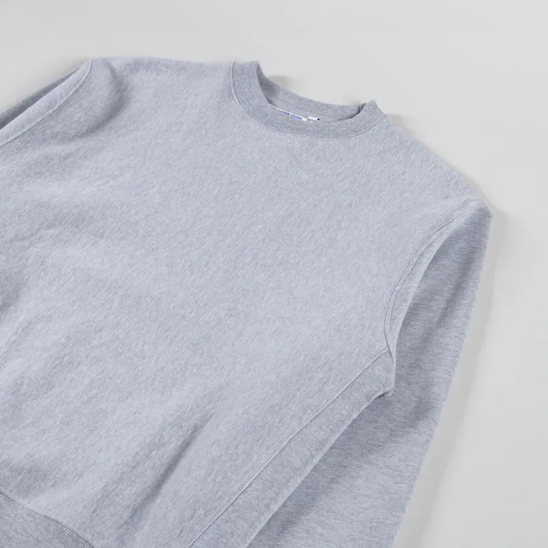 Power Goods Super Weight Crewneck Heather Grey-2