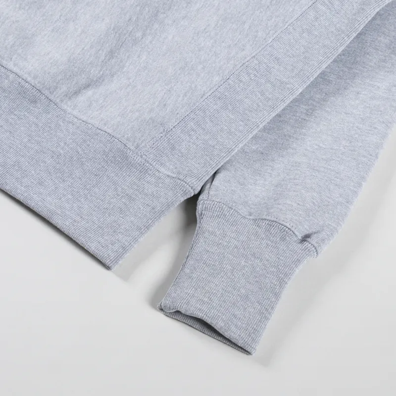 Power Goods Super Weight Crewneck Heather Grey-5