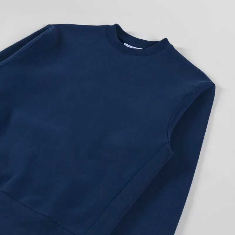 Power Goods Super Weight Crewneck Navy-2