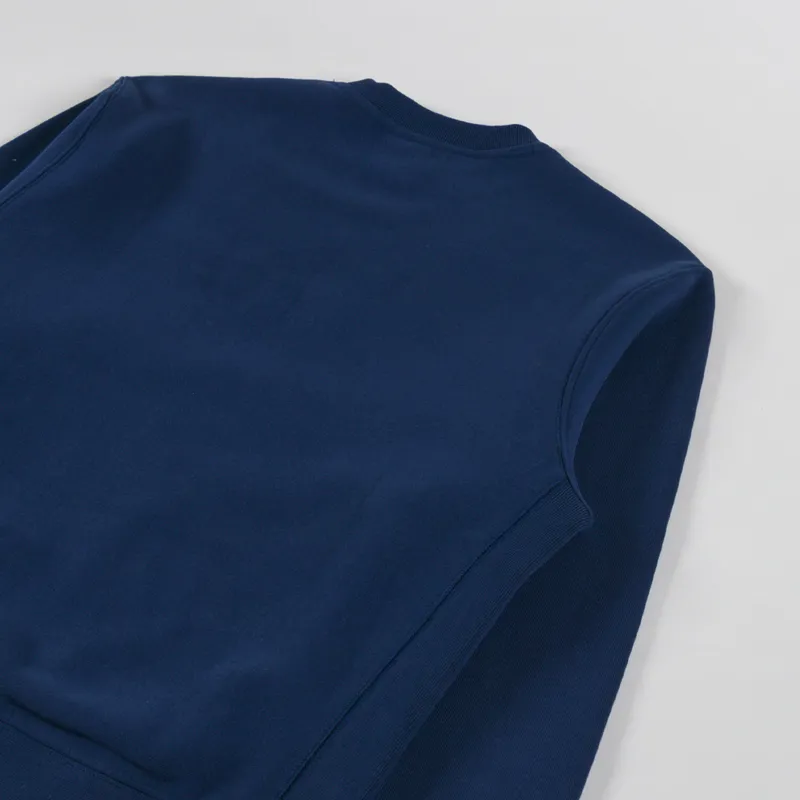 Power Goods Super Weight Crewneck Navy-3