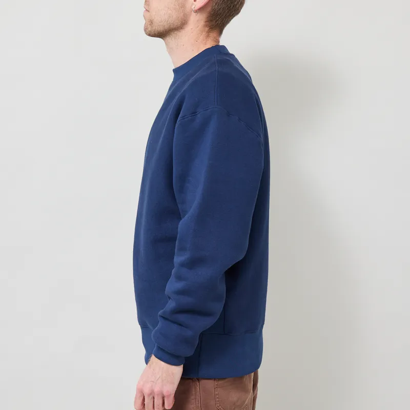 Power Goods Super Weight Crewneck Royal-2