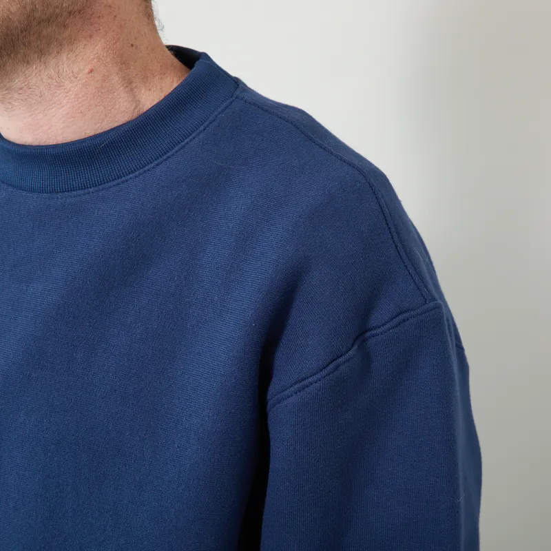 Power Goods Super Weight Crewneck Royal-5