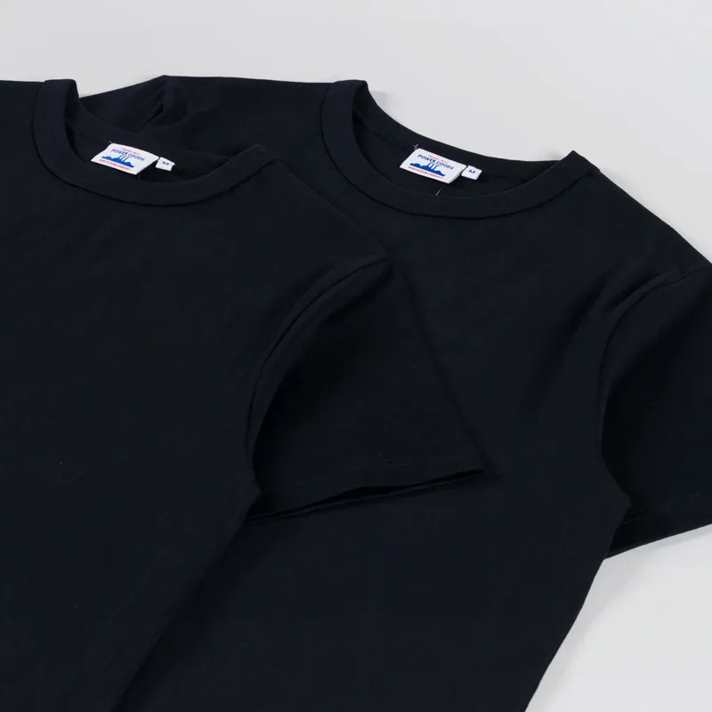 Power Goods Archive T Shirt 2 Pack Black-1