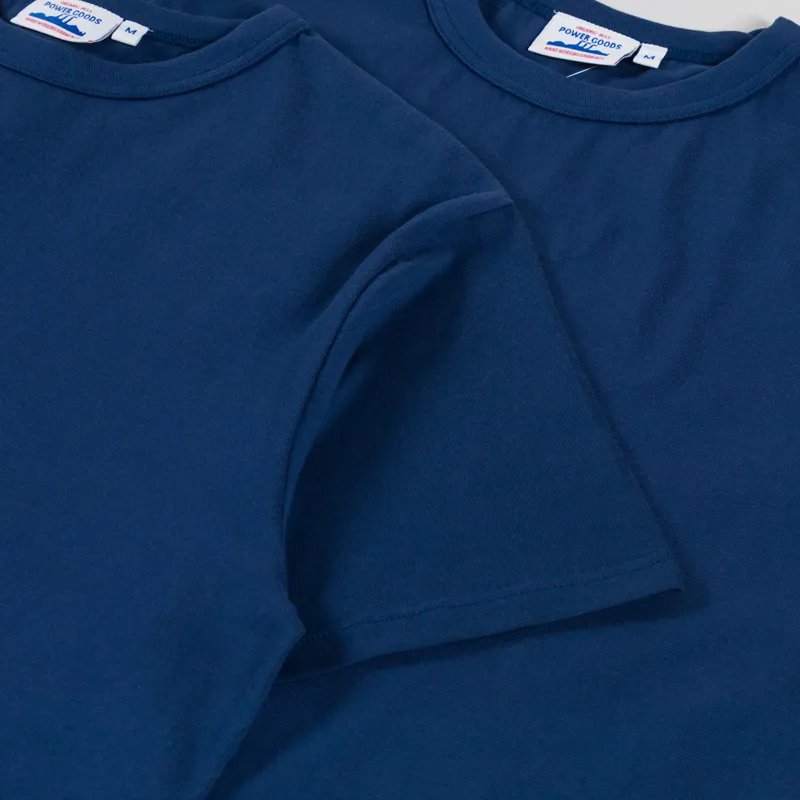 Power Goods Archive T Shirt 2 Pack Navy-3