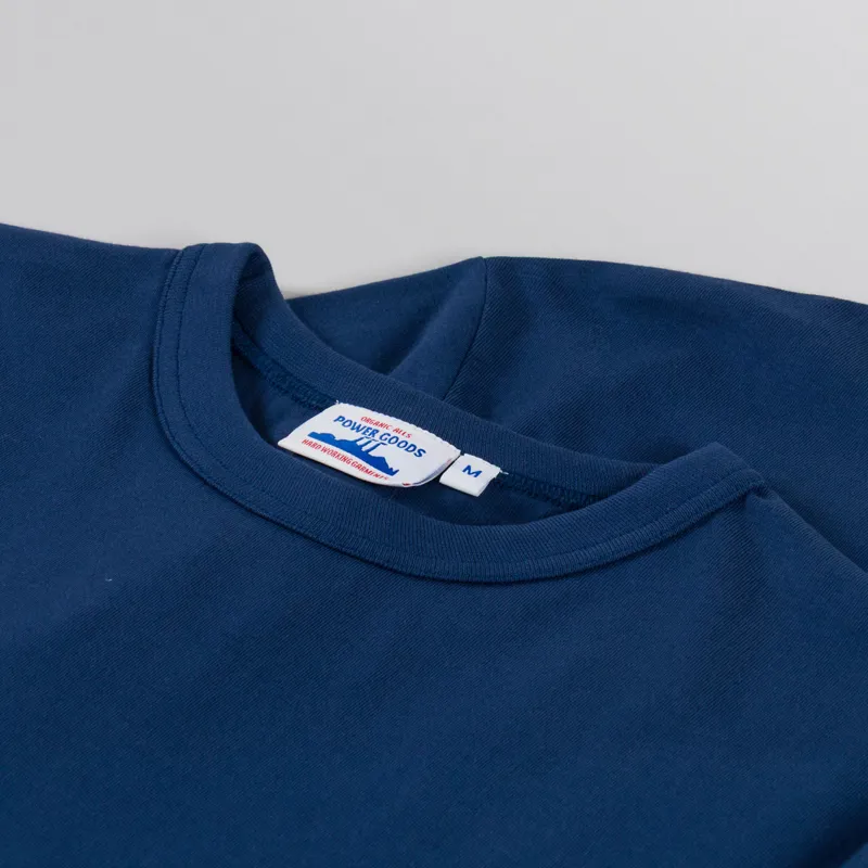 Power Goods Archive T Shirt 2 Pack Navy-2